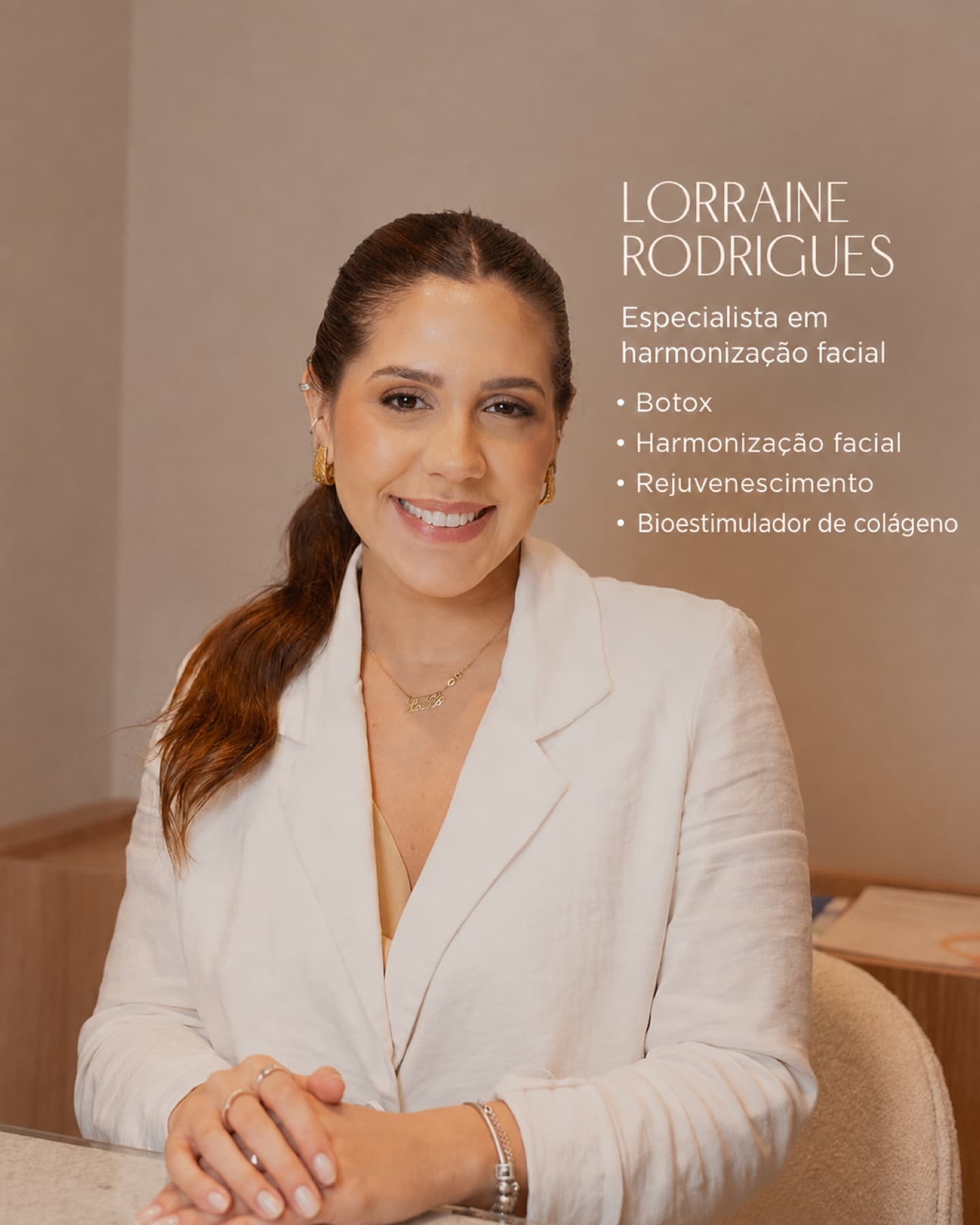 Lorraine Rodrigues, dentista do Instituto Aran